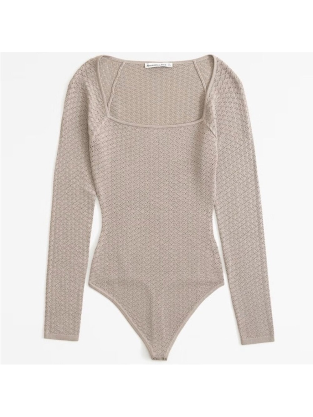 Abercrombie & Fitch Size xs Women's Ribbed Tan Bodysuit